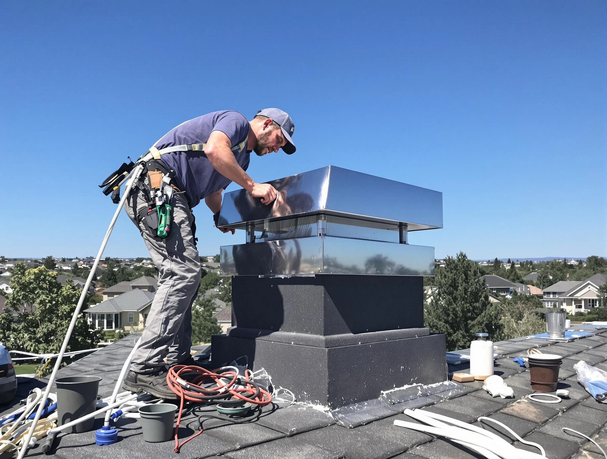 Chimney Cap Services service in Helena, AL